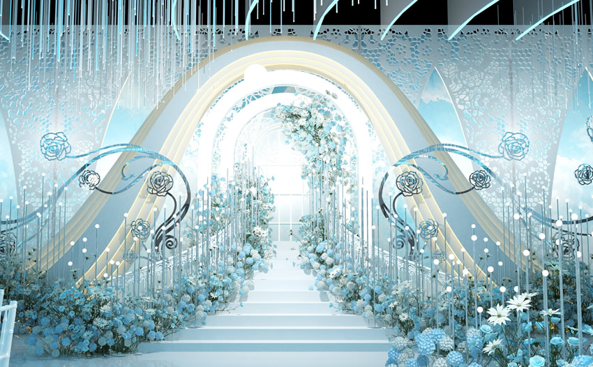 衢江釡香烙馍村水晶厅效果展示